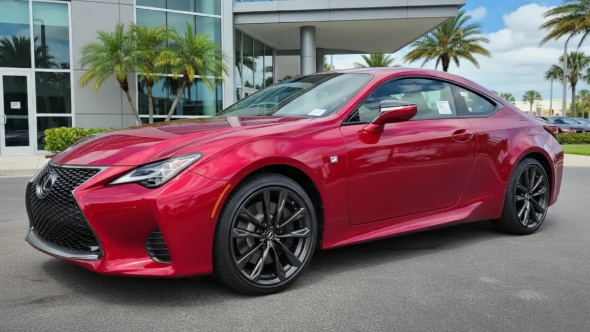 2025 Lexus RC 350 F Sport V6 Review: 311-HP V6, Luxury Coupe With Timeless Design and V6 Power